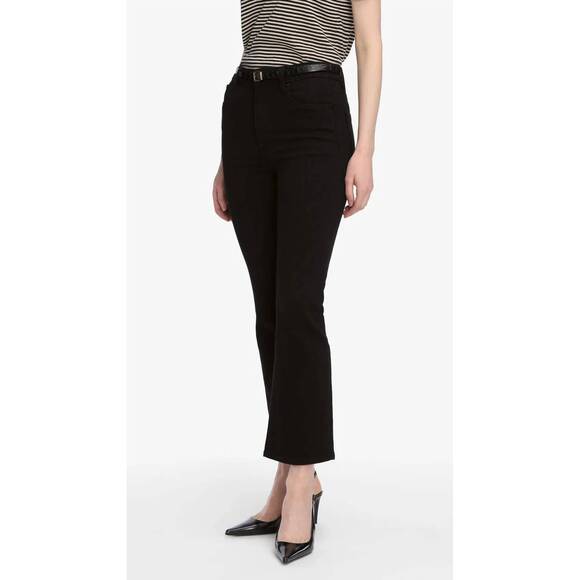 NEW FRAME reboot cropped denim jean in black - Picture 3 of 6